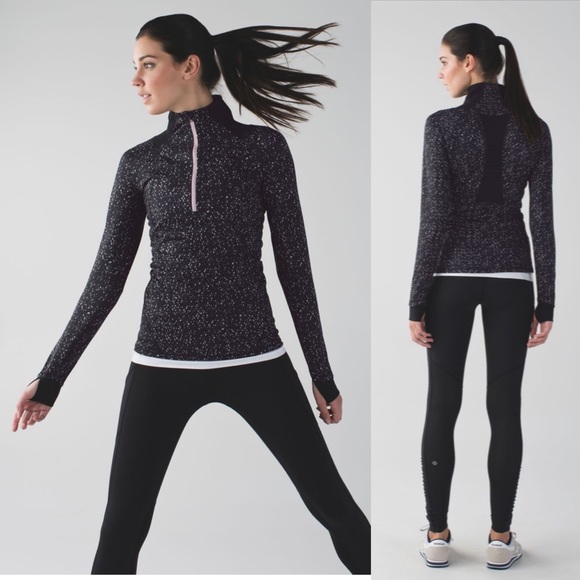 lululemon athletica Tops - Lululemon Go The Distance 1/2 Zip Jacket